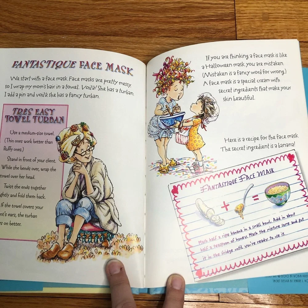 Fancy Nancy hardcover books 6 storybook‎ collection and Ooh La La Beauty Day
